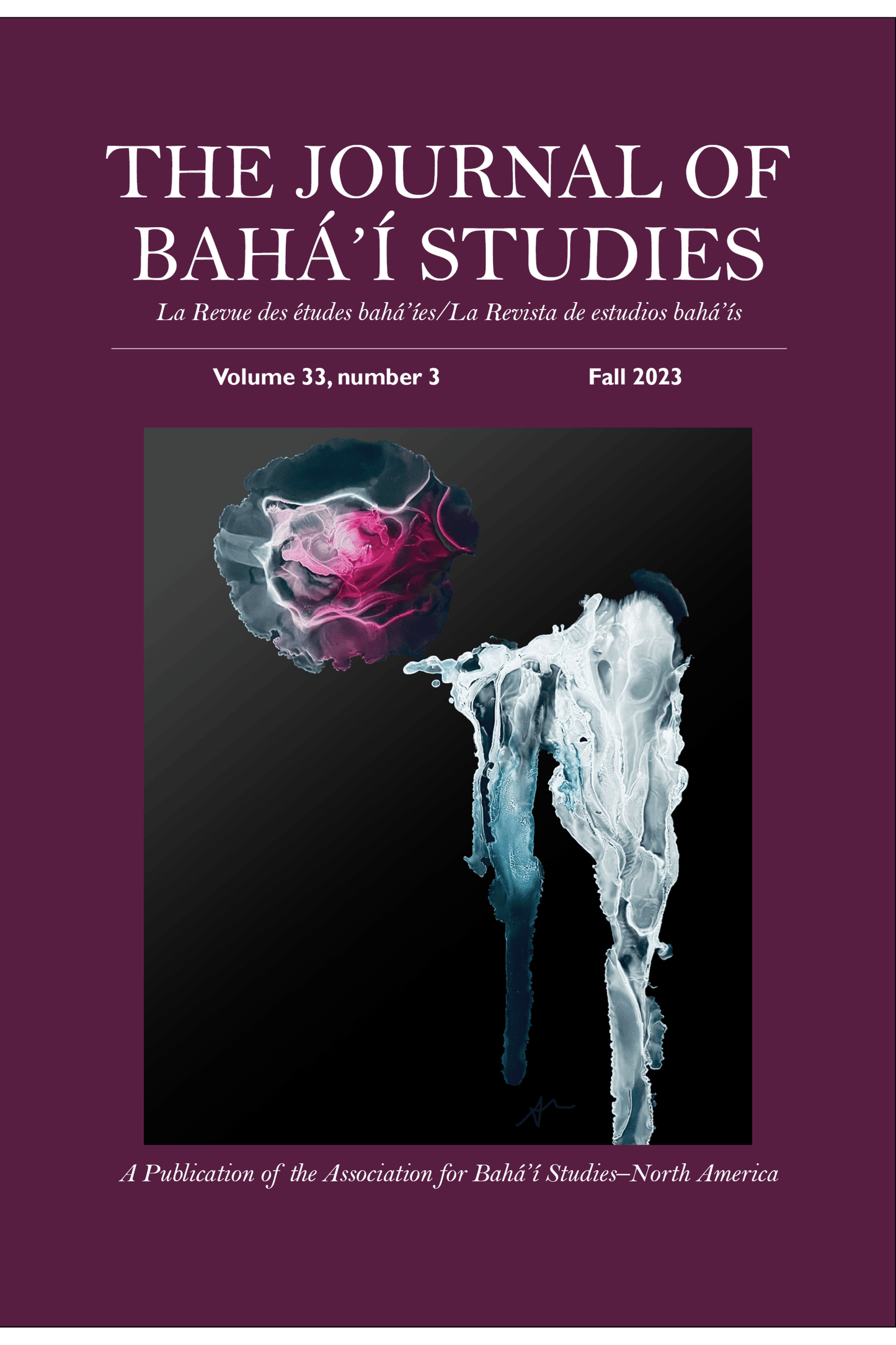33.3 Journal of Baha'i Studies