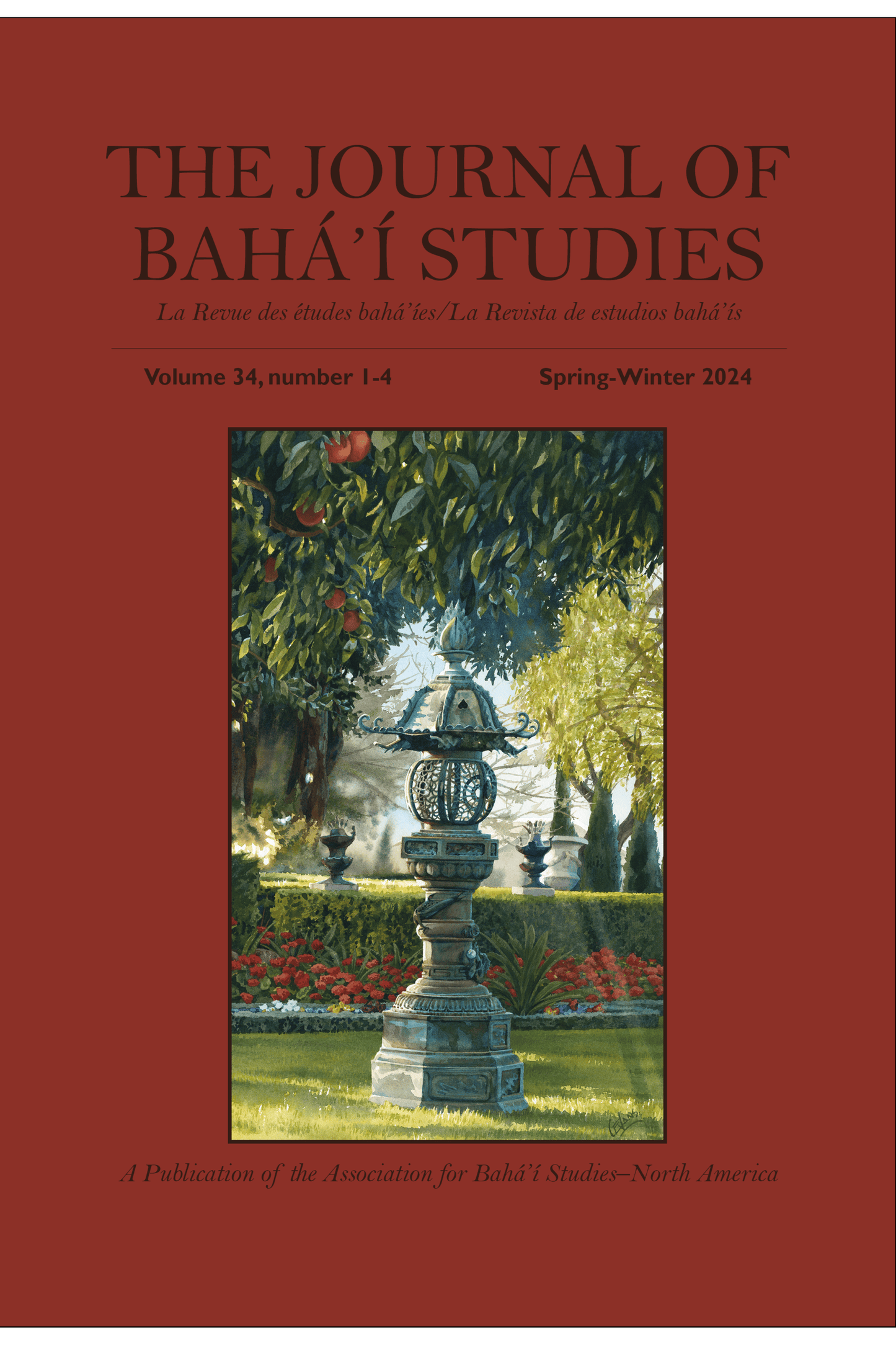 34.1-4 Journal of Baha'i Studies