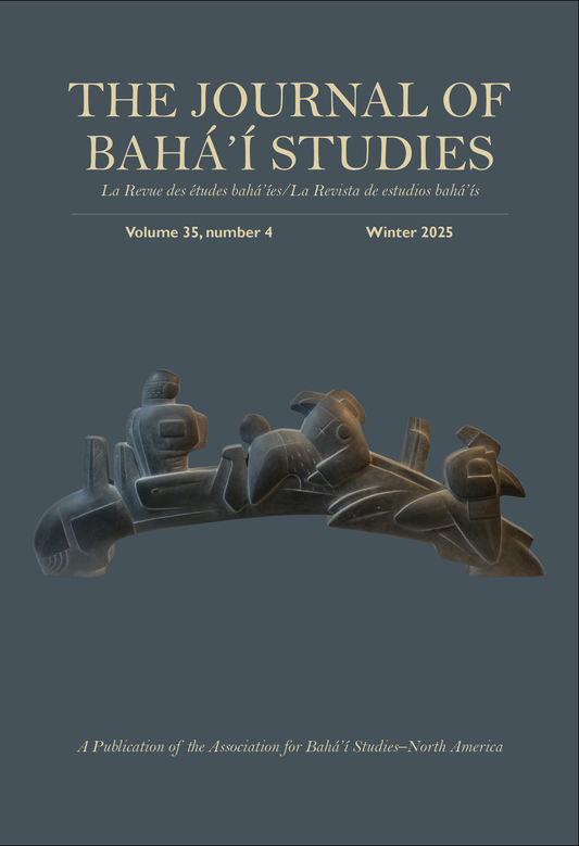 35.4 Journal of Baha'i Studies
