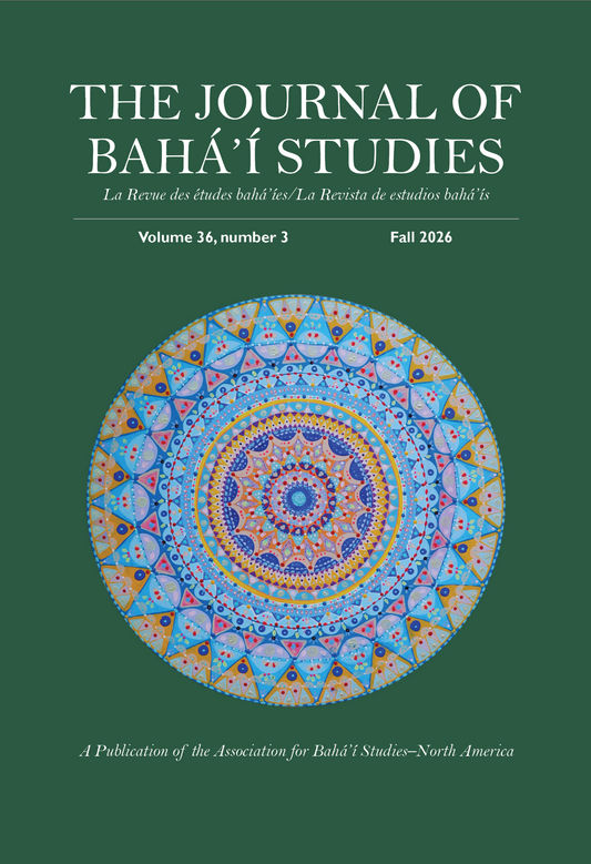 36.3 Journal of Baha'i Studies